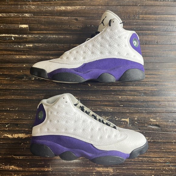 Jordan 13 Retro Lakers Men's Size 11 [414571-105] - Picture 2 of 7